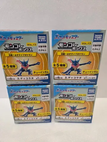 포켓몬스터 몬코레 박스 Vol.13 게코우가 4개 세트