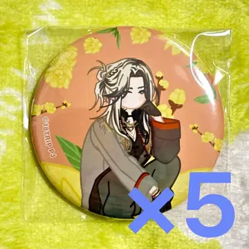 18TRIP 사슴 례광 캔뱃지 5개 Botania 에이트리