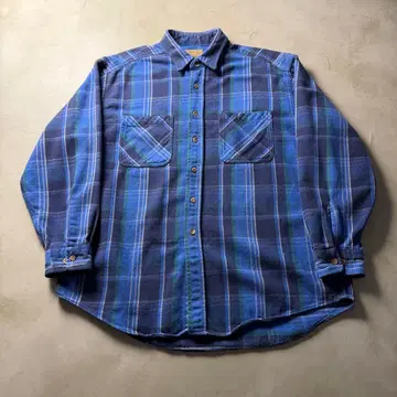 90-00s St.JOHN'S BAY Flannel Shirt