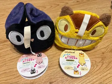 지브리 루프 타월 2세트 고양이 버스 지지 항균 방취 택 포함 새상품