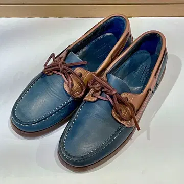 거의 미사용! 파라부트 Paraboot 바스 모카신 데크 슈즈 UK8