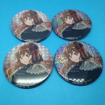 뱅드림 이마이 리사 캔뱃지 각 2개