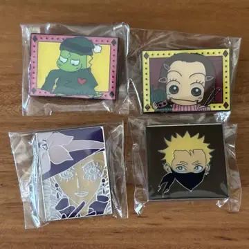 야자와 아이전 핀 배지 4개 세트