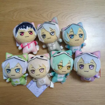 아이돌리쉬 세븐 x 태고의 달인 봉제 인형 7개 세트