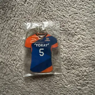 TORAY 저지형 키링 전 일본 대표 요네야마 5