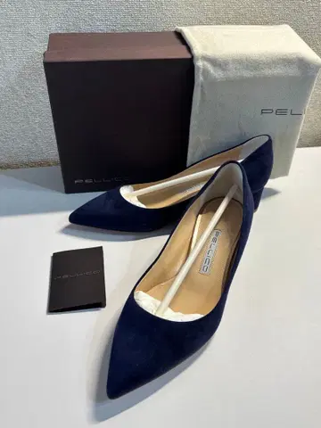 미사용 새상품 PELLICO 펠리코 펌프스 청키힐 23cm