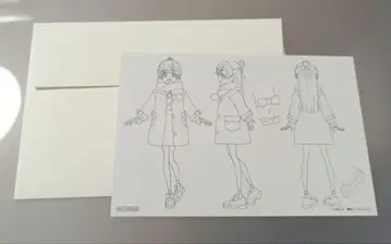 프리큐어 설정 자료집 특전 엽서 니지가오카 마시로 큐어 프리즘