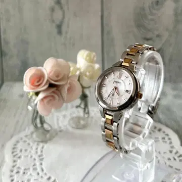 [ 레어 ] SEIKO 루키아 1B22-0CR0 전파 솔라 콤비