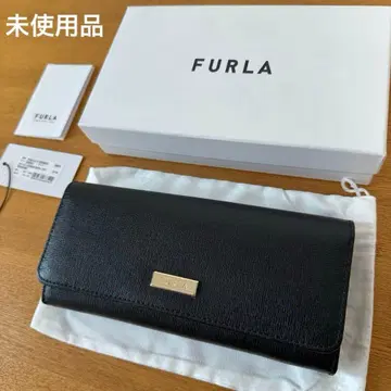 [ 미사용품 ] FURLA 장지갑 블랙 PS81CL0 B30000