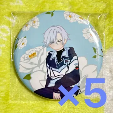 18TRIP 카미나 유키카제 캔뱃지 5개 Botania 에이트리