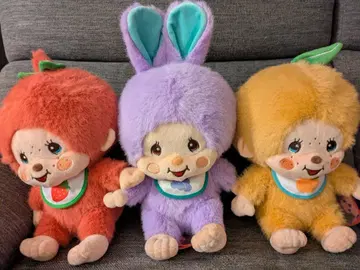 몬치치 후르츠 몬치치 봉제 인형 컴프 3종 세트