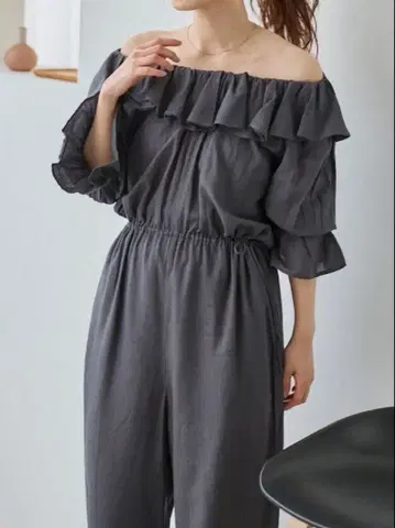 Kastane 인도면 프릴 올인원