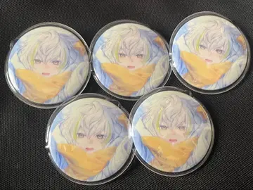 18TRIP 에이트리 화이트 빛 코팅 캔뱃지