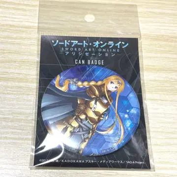 SAO 소드 아트 온라인 앨리스 캔뱃지