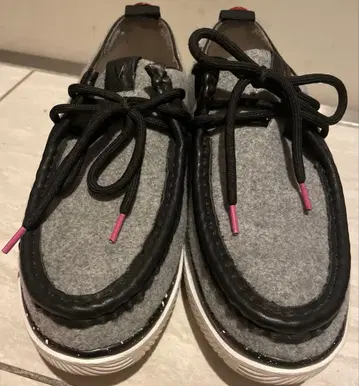 VEGE 그레이 모카신 울 느낌