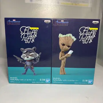 MARVEL Fluffy Puffy ~로켓 & 그루트~ 미개봉