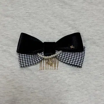 Herlipto 더블 하운드투스 리본 빗