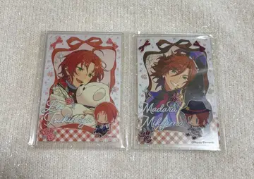 앙스타 10주년 미니 브로마이드&경질 카드 케이스 레오,반