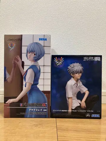 에반게리온 피규어 2체 세트