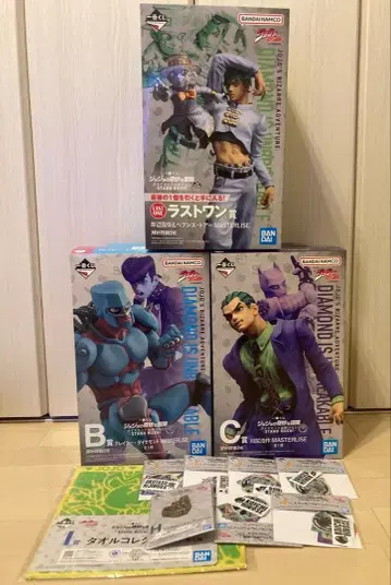 제일복권 죠죠의 기묘한 모험 B상 C상 라스트원상 + 하위상 덤 포함