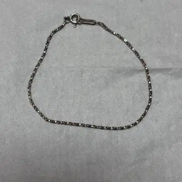 실버 925 체인 팔찌
