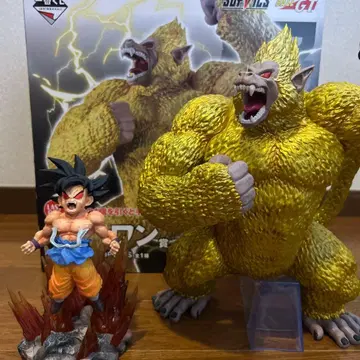 드래곤볼 제일복권 라스트 원상 황금 대원숭이 손오공GT 피규어