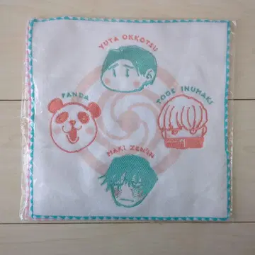 주술회전 전시회 자수 미니 타월 2개 세트