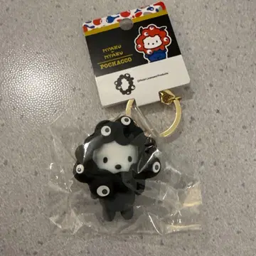 산리오 블랙 미야쿠미야쿠 키링 포차코