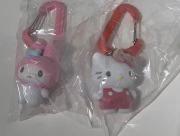 산리오 컬러풀 카라비너 마스코트 참 마이멜로디 키티