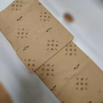 순수 실크 류큐 명주 단의 펄 가공 새상품급