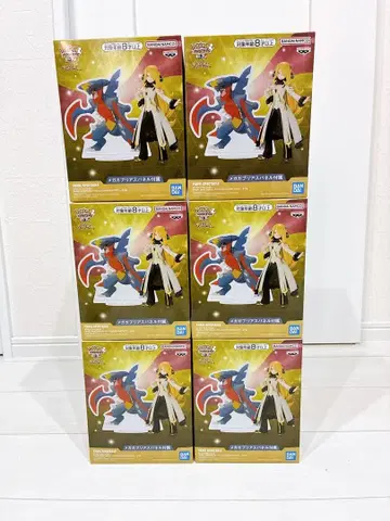 포켓몬 마스터즈 EX 시로나 & 메가 가브리아스 피규어 6체 세트