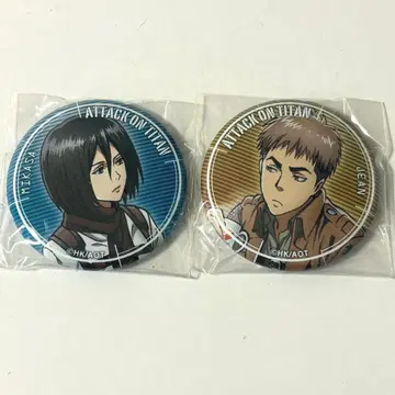 진격의 거인 미카사 장 세븐일레븐 캔뱃지