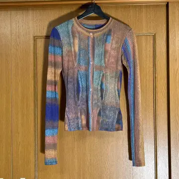 [ PERVERZE ] 퍼버즈 니트 프린트 상의