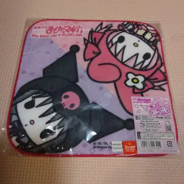 마도카 마기카 마이멜로디 쿠로미 핸드 타월 20.5 x 20.5cm