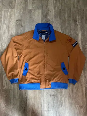 FOURTHIRTY 집업 자켓 브라운/블루 M