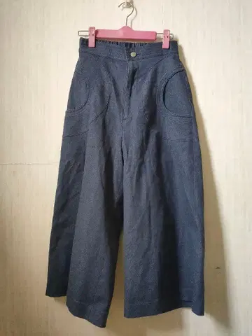 편안하게! 츠모리치사토 / 와이드 팬츠 / 허리밴딩