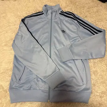 adidas 라이트 블루 집업 자켓