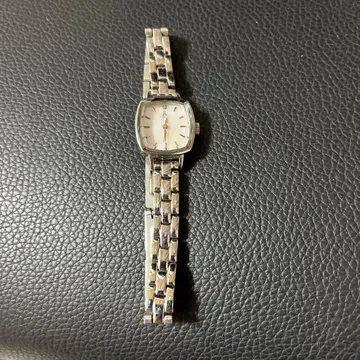 J.L. 여성용 사각형 시계 스테인리스 밴딩