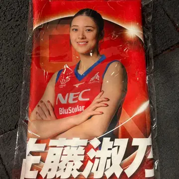 여자 배구 NEC 레드 로케츠 가와사키 사토 요시노 타월