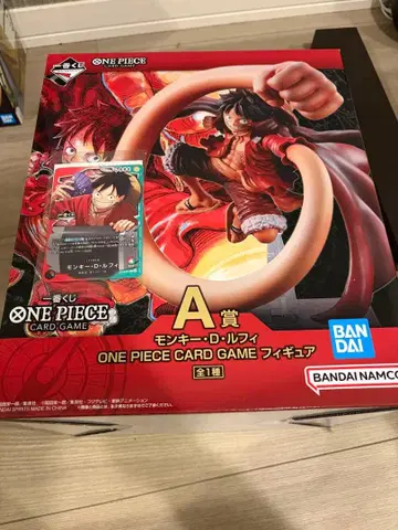 원피스 제일복권 A상 피규어 카드 세트