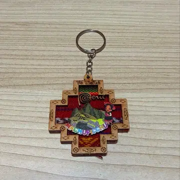 마추픽추 기념품 키링