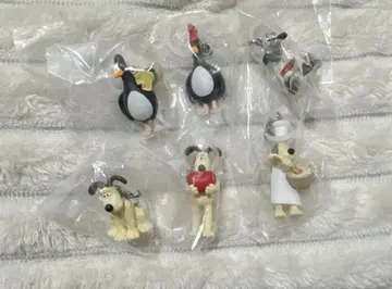 월레스와 그루밋 메지루시 액세서리 전 6종 컴플리트 세트