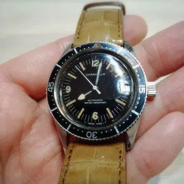 CARAVALLE 자동 와인딩 앤티크 다이버즈 브로바