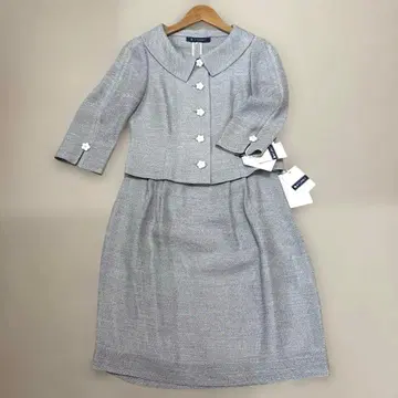 택 포함 새상품 M's GRACY 세레모니 포멀 그레이 썸머 수트