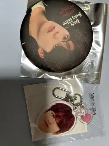 정우 캔뱃지, 얼굴 아크릴 키링