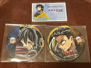 귀멸의 칼날 코스터 카드 토미오카 기유 히메지마 교메이