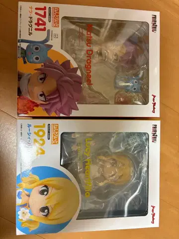 넨도로이드 FAIRY TAIL 나츠 드래그닐 루시 하트필리아