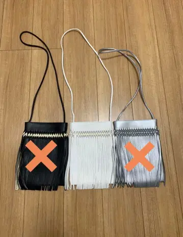 새상품급 NOMADIS 노마디스 프린지 숄더백 2