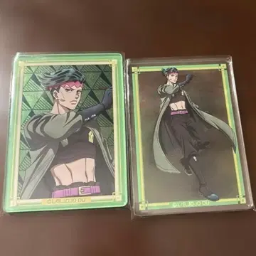 죠죠의 기묘한 모험 아크릴 카드 컬렉션 키시베 로한