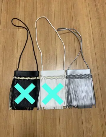 새상품급 NOMADIS 노마디스 프린지 숄더백 1